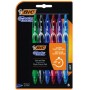 Comprar Bolígrafos de Tinta de Gel Retráctil BIC Gelocity Quick Dry 964769/ 6 unidades/ Surtidos - Ganga Electrónica
