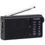 Comprar Radio Portátil QUBO RS-2/ con Cable/ a Pilas/ Negra - Ganga Electrónica