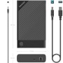 Comprar Caja Externa para Disco Duro de 3.5' Aisens ASE-3529B/ USB 3.1/ Sin tornillos - Ganga Electrónica