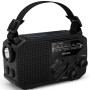 Comprar Radio Portátil Philips TAR1609/ a Pilas/ con Batería/ Linterna/ Placa Solar/ Negra - Ganga Electrónica