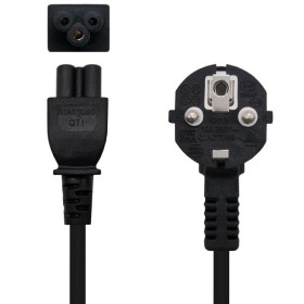 Comprar Cable Alimentación Trébol Nanocable 10.22.0302-L200/ Schuko Macho - C5 Hembra/ 2m/ Negro - Ganga Electrónica