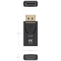 Comprar Adaptador HDMI 4K Aisens A125-0908/ DisplayPort Macho - HDMI Hembra - Ganga Electrónica