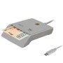 Comprar Lector de DNI y Tarjetas Woxter PE26-198/ USB Tipo-C/ Blanco - Ganga Electrónica