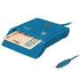 Comprar Lector de DNI y Tarjetas Woxter PE26-197/ USB Tipo-C/ Azul - Ganga Electrónica