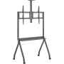 Comprar Soporte de Suelo con Ruedas Aisens FT86FE-369 para TV de 55-100'/ hasta 120kg - Ganga Electrónica
