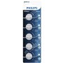 Comprar Pack de 5 Pilas de Botón Philips CR2016P5/01B Lithium/ 3V - Ganga Electrónica