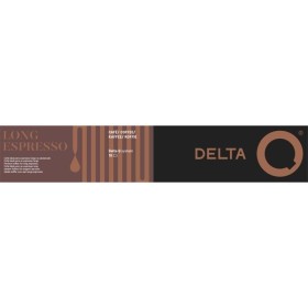 Comprar Cápsula Delta Delta Q-Long Espresso para cafeteras Delta/ Caja de 10 - Ganga Electrónica