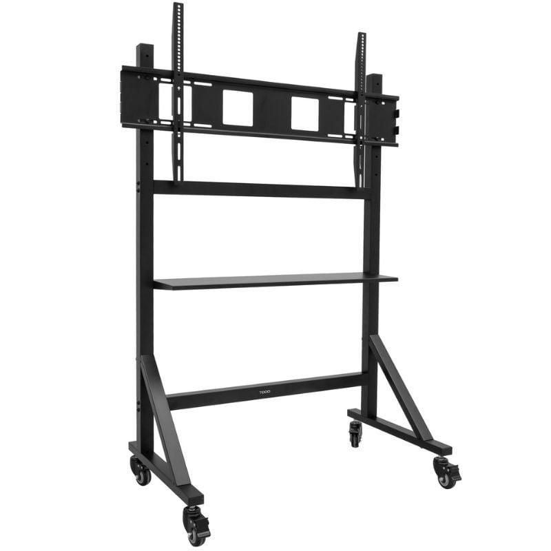 Comprar Soporte de Suelo Ajustable con Ruedas TOOQ FS20105M-B para TV de 60-105'/ hasta 120kg - Ganga Electrónica
