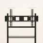 Comprar Soporte de Suelo Ajustable con Ruedas TOOQ FS20105M-B para TV de 60-105'/ hasta 120kg - Ganga Electrónica