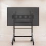 Comprar Soporte de Suelo Ajustable con Ruedas TOOQ FS20105M-B para TV de 60-105'/ hasta 120kg - Ganga Electrónica