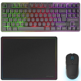 Comprar Pack Gaming Mars Gaming MCPWTKL/ Teclado Inalámbrico + Ratón Inalámbrico + Alfombrilla - Ganga Electrónica