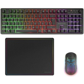 Comprar Pack Gaming Mars Gaming MCPWX/ Teclado Inalámbrico + Ratón Inalámbrico + Alfombrilla - Ganga Electrónica