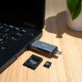 Comprar Lector de Tarjetas Externo TOOQ TQR-3001G/ USB 3.0 y USB Tipo-C - Ganga Electrónica