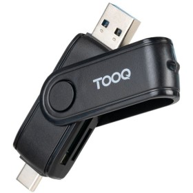 Comprar Lector de Tarjetas Externo TOOQ TQR-3003B/ USB 2.0 y USB Tipo-C - Ganga Electrónica