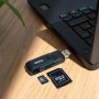 Comprar Lector de Tarjetas Externo TOOQ TQR-3003B/ USB 2.0 y USB Tipo-C - Ganga Electrónica