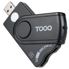 Comprar Lector de DNI, Tarjetas Inteligentes, SD y MicroSD TOOQ TQR-3012B/ USB 2.0/ Negro - Ganga Electrónica