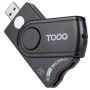 Comprar Lector de DNI, Tarjetas Inteligentes, SD y MicroSD TOOQ TQR-3012B/ USB 2.0/ Negro - Ganga Electrónica
