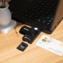 Comprar Lector de DNI, Tarjetas Inteligentes, SD y MicroSD TOOQ TQR-3012B/ USB 2.0/ Negro - Ganga Electrónica