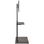 Comprar Soporte de Suelo Inclinable/ Giratorio con Bandeja DVD Aisens FT86TSE-401 para TV de 37-86'/ hasta 50kg - Ganga Electrón