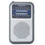 Comprar Radio Portátil Daewoo DW1008/ a Pilas/ Plata - Ganga Electrónica