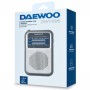Comprar Radio Portátil Daewoo DW1008/ a Pilas/ Plata - Ganga Electrónica