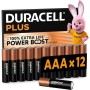 Comprar Pack de 12 Pilas AAA Duracell Plus Power Boost DPBLR3B12/ 1.5V/ Alcalinas - Ganga Electrónica