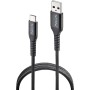 Comprar Cable USB 2.0 NGS KNOT-AC/ USB Macho - USB Tipo-C Macho/ 480Mbps/ 1m/ Negro - Ganga Electrónica