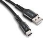 Comprar Cable USB 2.0 NGS KNOT-AC/ USB Macho - USB Tipo-C Macho/ 480Mbps/ 1m/ Negro - Ganga Electrónica