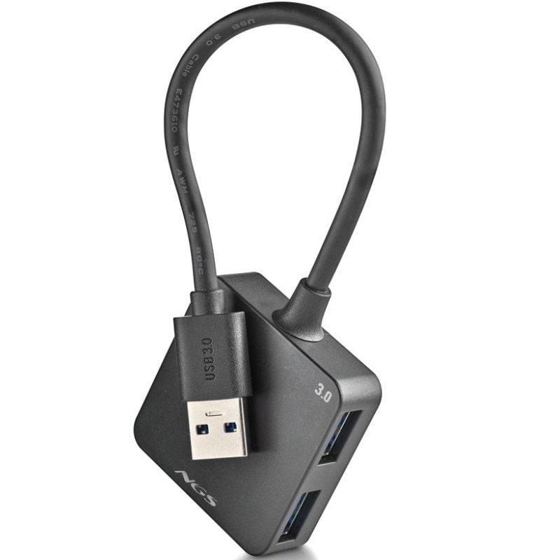 Comprar Hub USB 3.0 NGS IHUB3.0TINY/ 4XUSB - Ganga Electrónica