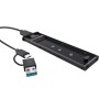 Comprar Caja Externa para Disco SSD M.2 Trust 25806/ USB 3.2 Gen2/ Sin tornillos - Ganga Electrónica