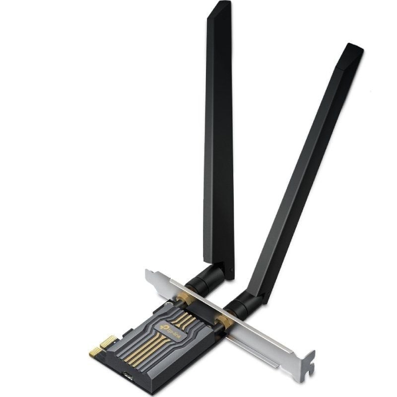 Comprar Tarjeta de Red Inalámbrica-PCI Express Tp-Link Archer TBE400E/ WiFi 7/ 6500Mbps/ 2.4/5GHz/6GHz - Ganga Electrónica