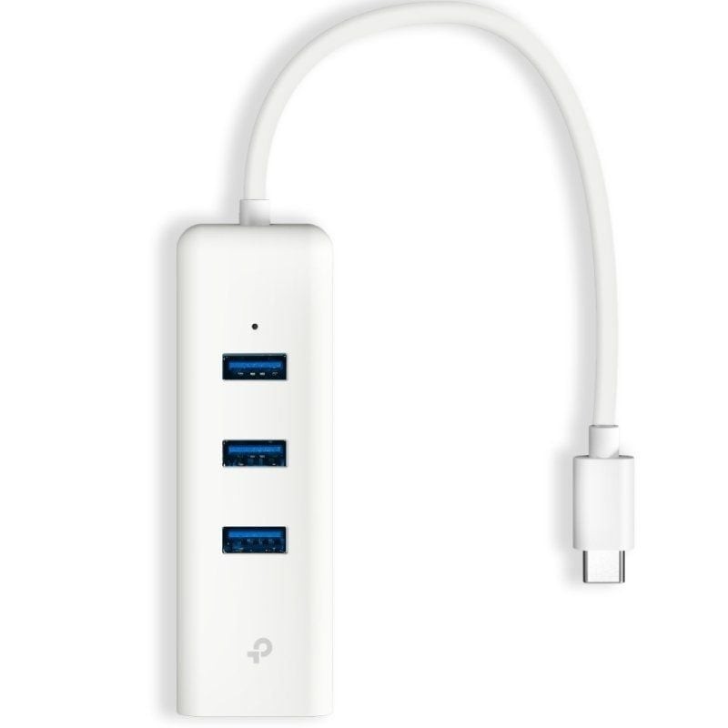 Comprar Hub USB Tipo-C 3.0 Tp-Link UE330C/ 3xUSB/ 1xRJ45/ Blanco - Ganga Electrónica
