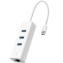 Comprar Hub USB Tipo-C 3.0 Tp-Link UE330C/ 3xUSB/ 1xRJ45/ Blanco - Ganga Electrónica