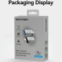 Comprar Adaptador OTG USB Vention CUCH0/ USB Hembra - Lightning Macho/ Azul - Ganga Electrónica