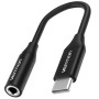 Comprar Conversor Vention BIHBA/ Jack 3.5 Hembra - USB Tipo-C Macho/ 10cm/ Negro - Ganga Electrónica