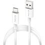 Comprar Cable USB 2.0 NGS ZYRO-AC/ USB Macho - USB Tipo-C Macho/ Hasta 15W/ 480Mbps/ 1m/ Blanco - Ganga Electrónica