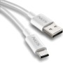 Comprar Cable USB 2.0 NGS ZYRO-AC/ USB Macho - USB Tipo-C Macho/ Hasta 15W/ 480Mbps/ 1m/ Blanco - Ganga Electrónica