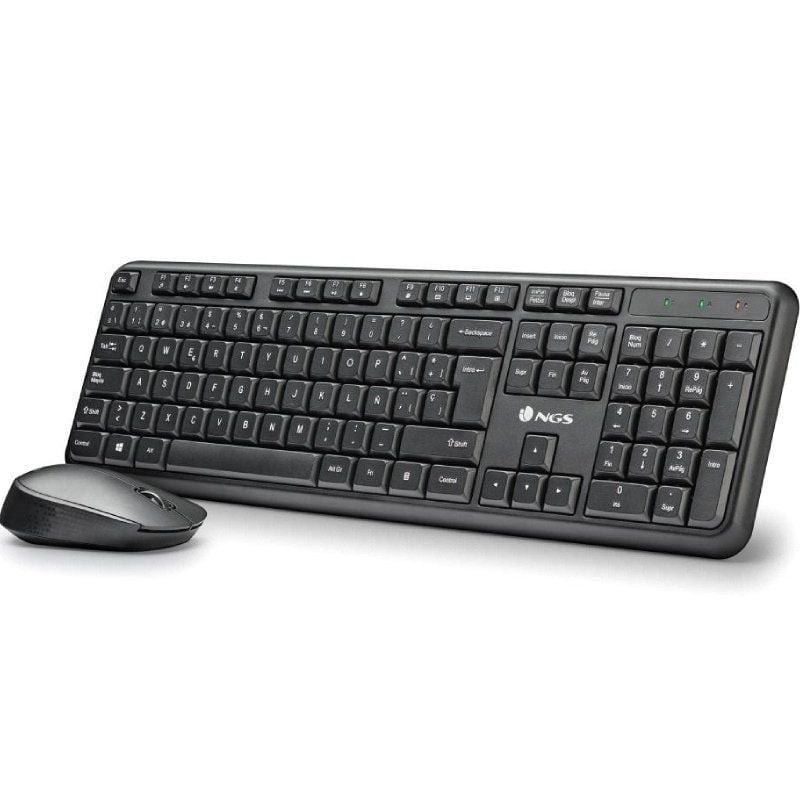 Comprar Teclado y Ratón Inalámbricos NGS Harmony Kit - Ganga Electrónica