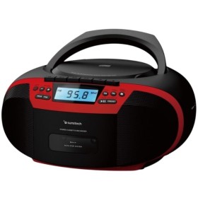 Comprar Radio CD Sunstech CXUM54BTRD/ a Pilas/ Rojo - Ganga Electrónica
