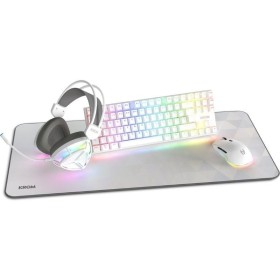 Comprar Pack Gaming KROM Klass/ Teclado RGB + Ratón Óptico RGB + Alfombrilla + Auriculares RGB - Ganga Electrónica