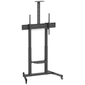 Comprar Soporte de Suelo Inclinable con Ruedas y Manivela Aisens FT100TE-403 para TV 60-100'/ hasta 100kg - Ganga Electrónica