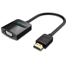 Comprar Conversor Vention 42444/ HDMI Macho - VGA Hembra/ Jack 3.5 Hembra/ 15cm/ Negro - Ganga Electrónica