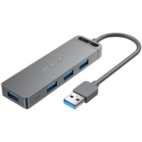 Comprar Hub USB 3.0 Vention CHLHB/ 4xUSB/ 1xMicroUSB PD/ Gris - Ganga Electrónica