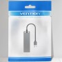 Comprar Hub USB 3.0 Vention CHLHB/ 4xUSB/ 1xMicroUSB PD/ Gris - Ganga Electrónica