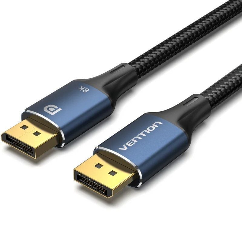 Comprar Cable DisplayPort 1.4 8K Vention HCELH/ DisplayPort Macho - DisplayPort Macho/ 2m/ Azul - Ganga Electrónica
