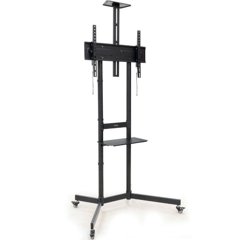 Comprar Soporte de Suelo Inclinable con Ruedas TOOQ NEFERTITI FS1151M-B para TV de 37-70'/ hasta 70kg - Ganga Electrónica