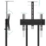Comprar Soporte de Suelo Inclinable con Ruedas TOOQ NEFERTITI FS1151M-B para TV de 37-70'/ hasta 70kg - Ganga Electrónica