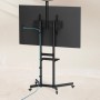Comprar Soporte de Suelo Inclinable con Ruedas TOOQ NEFERTITI FS1151M-B para TV de 37-70'/ hasta 70kg - Ganga Electrónica