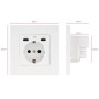 Comprar Roseta de Pared Nanocable 10 35 0012/ 1 Schuko/ 2 USB - Ganga Electrónica