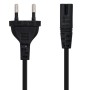 Comprar Cable Alimentación Forma 8 Nanocable 10.22.0402-L300/ CEE7/16 Macho - C7 Hembra/ 3m/ Negro - Ganga Electrónica